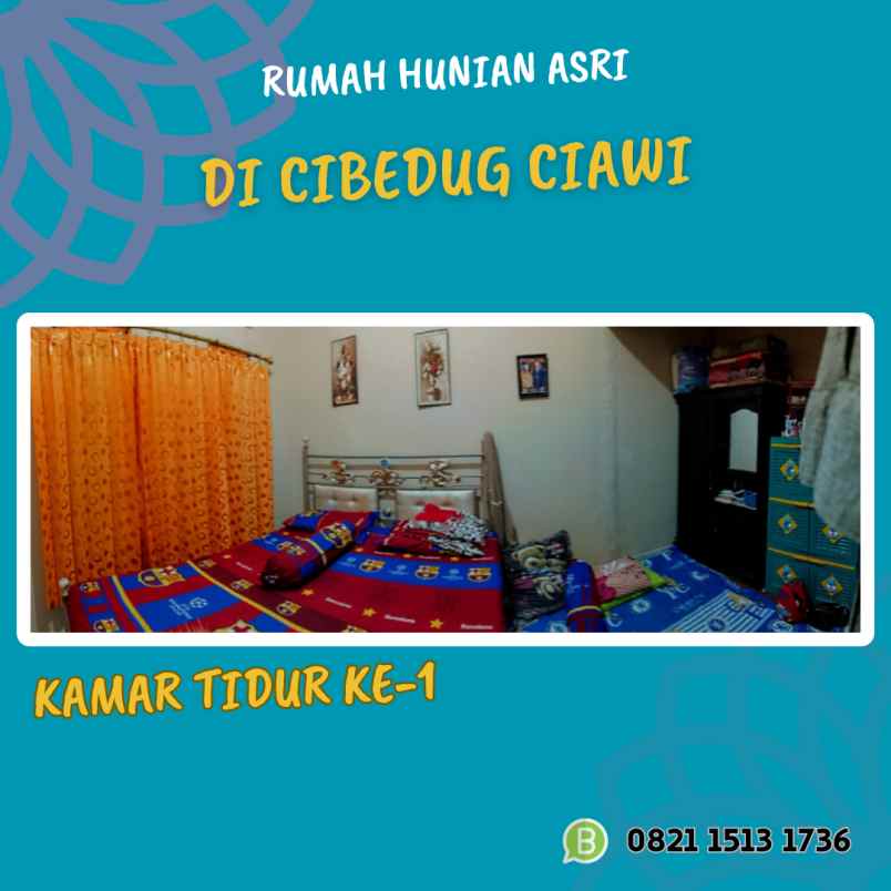 rumah sejuk di cibedug ciawi kabupaten bogor