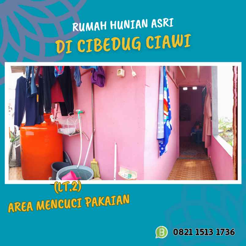 rumah sejuk di cibedug ciawi kabupaten bogor