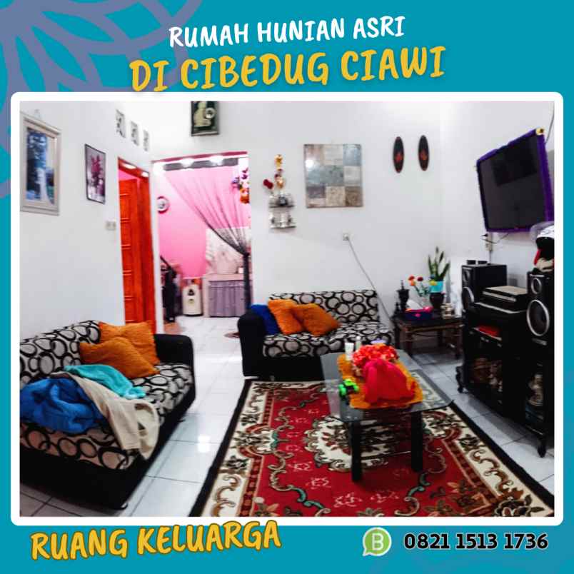 rumah sejuk di cibedug ciawi kabupaten bogor