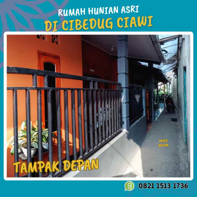 rumah sejuk di cibedug ciawi kabupaten bogor