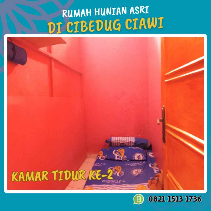 rumah sejuk di cibedug ciawi kabupaten bogor