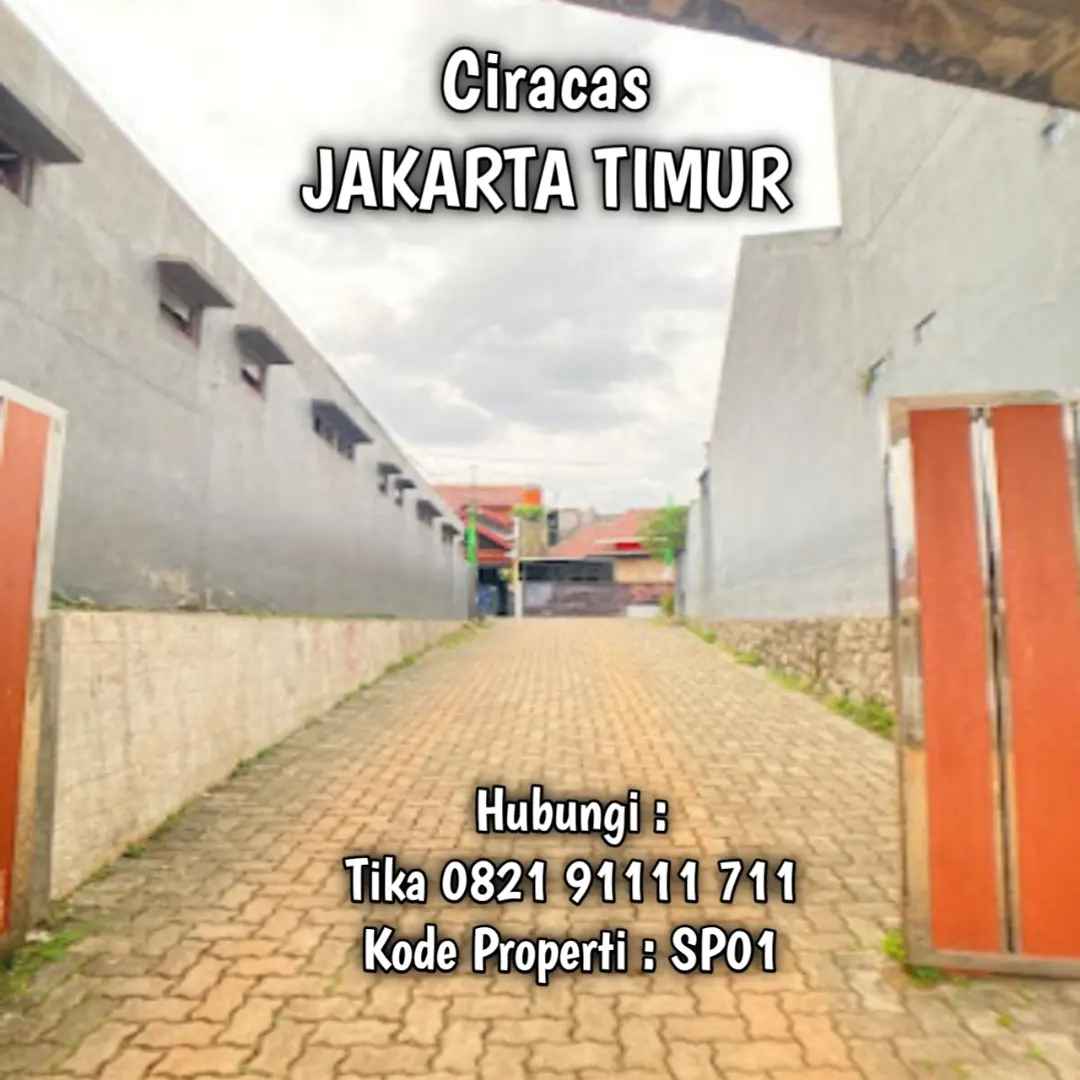 rumah strategis di ciracas jakarta timur harga murah