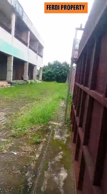 tanah dengan bangunan ex ruko gunung putri bogor