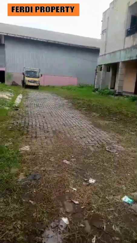 tanah dengan bangunan ex ruko gunung putri bogor