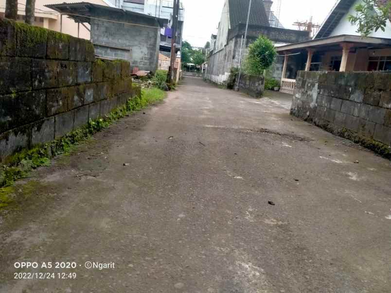 tanah dijual jogja siap ajb utara steak tenda jl damai