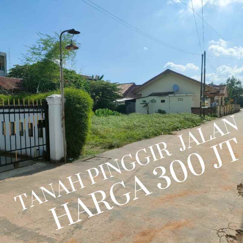 tanah kaplingan murah pinggir jalan bukit