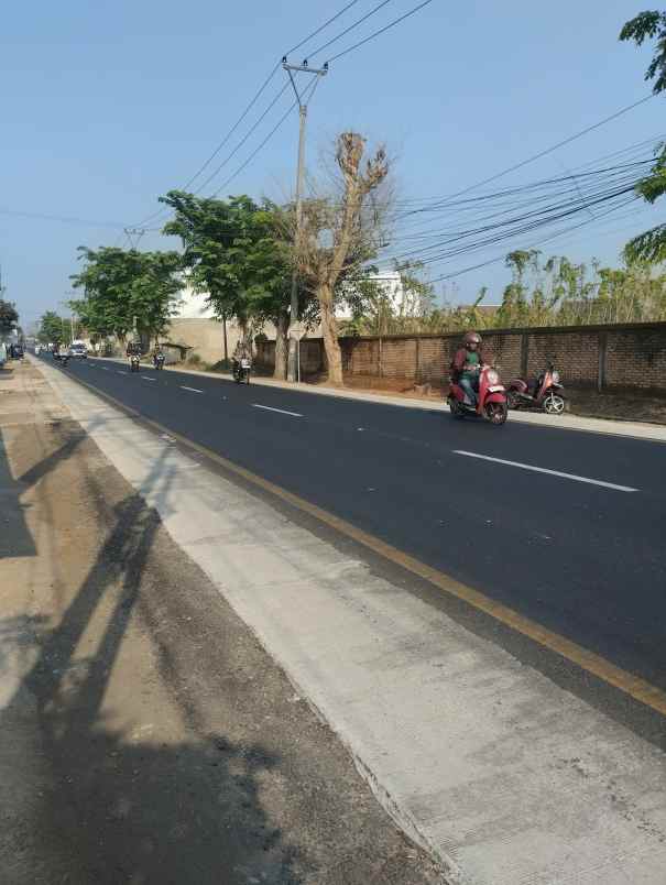 tanah mainroad zona industri