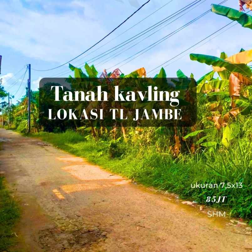 tanah murah palemang lokasi talang jambe