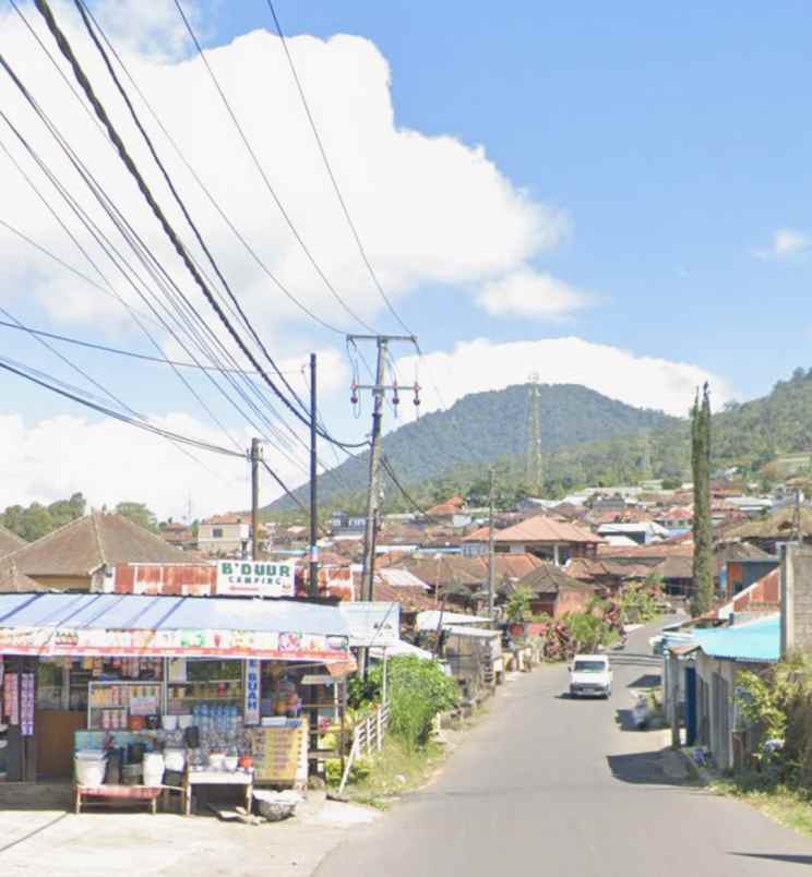 tanah zona pink hanya 3 menit ke danau di bedugul bali