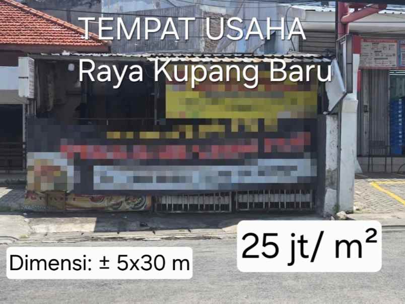 tempat usaha di nol jalan besar