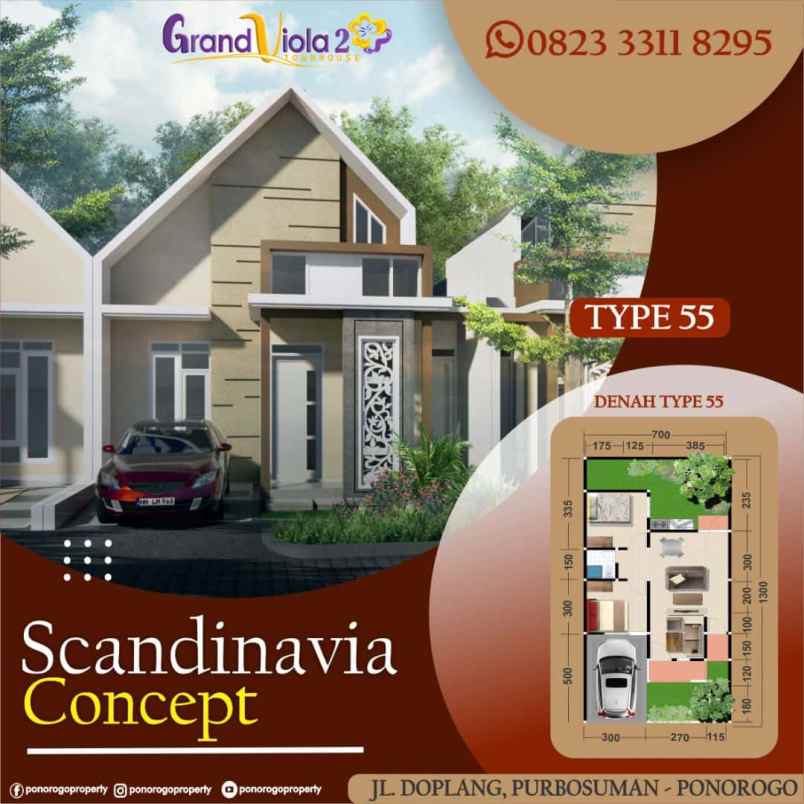 terlaris call jual rumah murah ponorogo