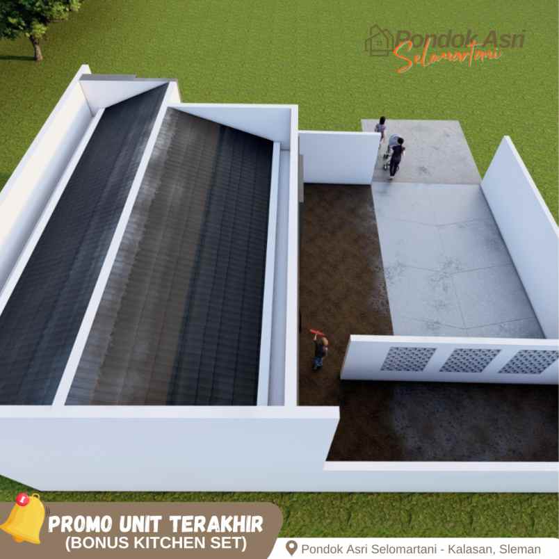 tersisah 1 unit terakhir type 36 bebas request design