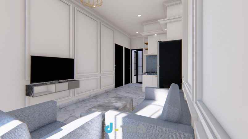 white house rumah elegant di depok