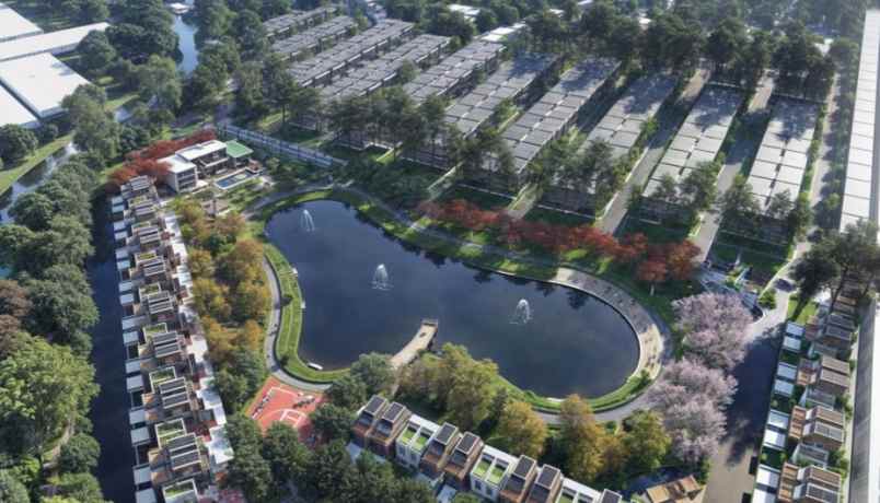 cluster mizumi lake residence cinity cikarang bekasi