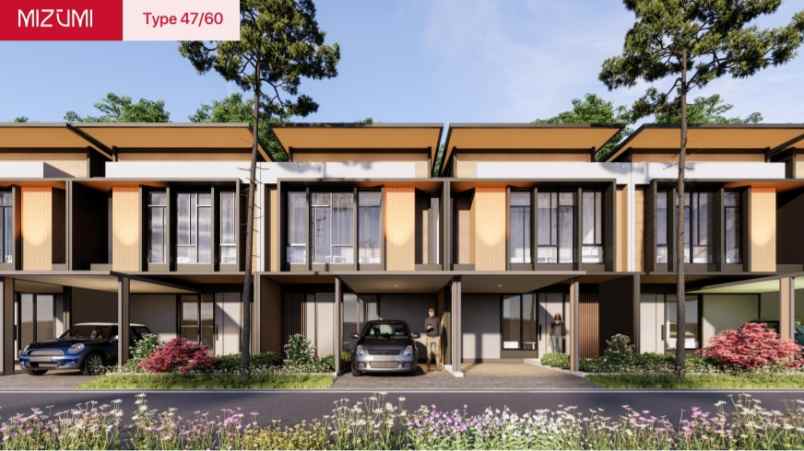 cluster mizumi lake residence cinity cikarang bekasi