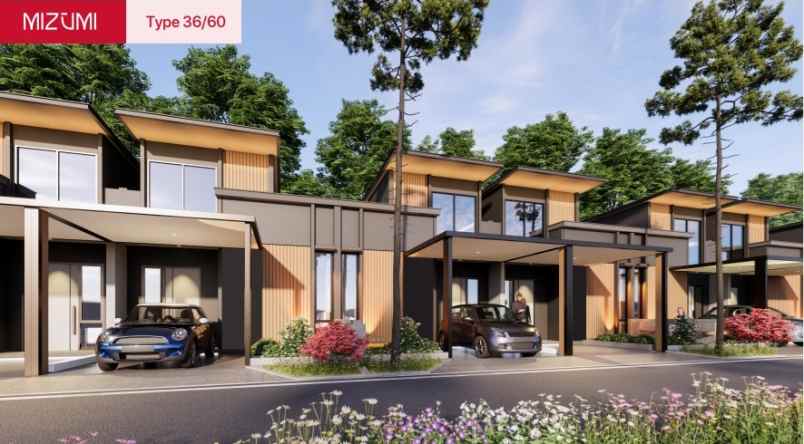 cluster mizumi lake residence cinity cikarang bekasi