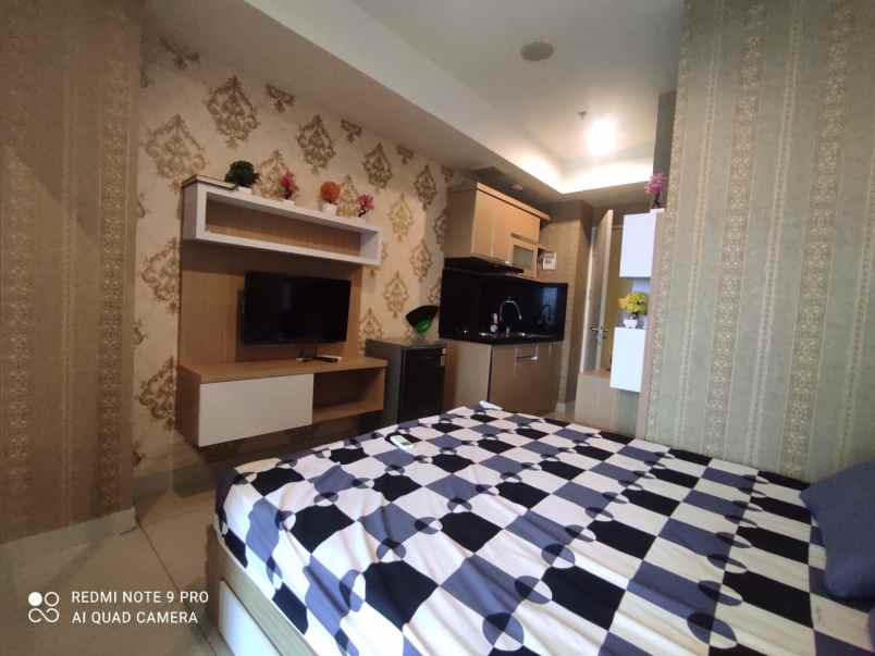 dijual apartemen studio murah grand kamala lagoon