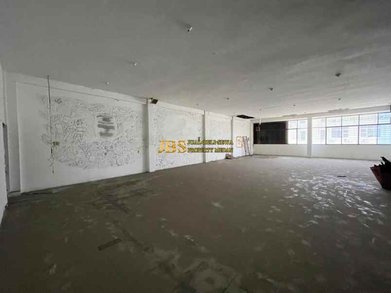 dijual disewakan gedung di jalan mh thamrin medan