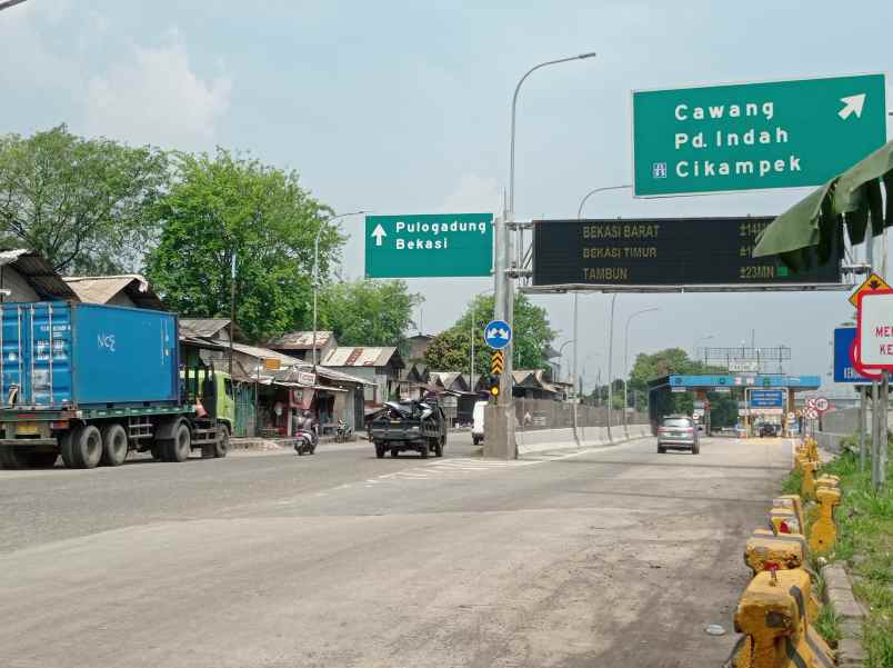 dijual gudang di cakung timur dekat pintu tol