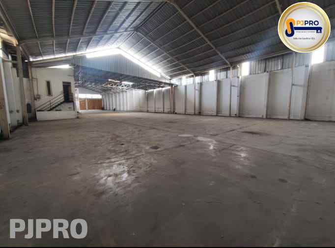 dijual gudang di daerah jalan raya babelan