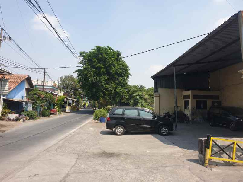 dijual gudang tambak sumur waru