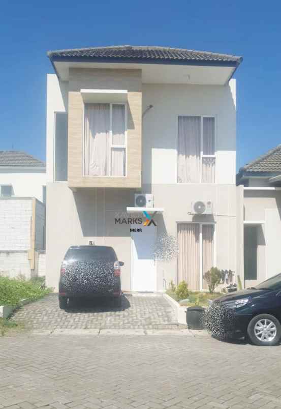 dijual rugi perumahan newton park juanda 2 lantai