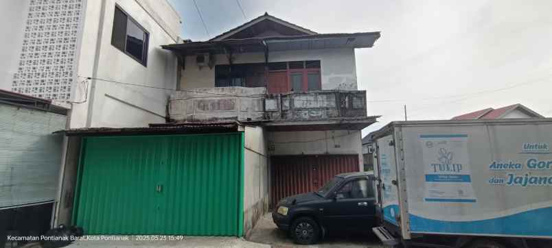 dijual ruko 2 lantai di sungai jawi pontianak barat