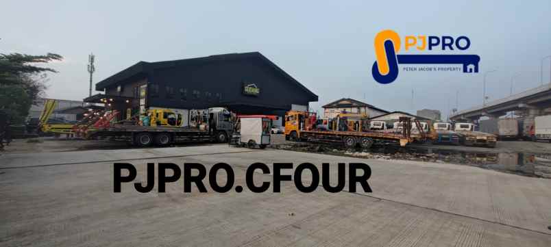 dijual ruko gudang kantor jalan raya bekasi