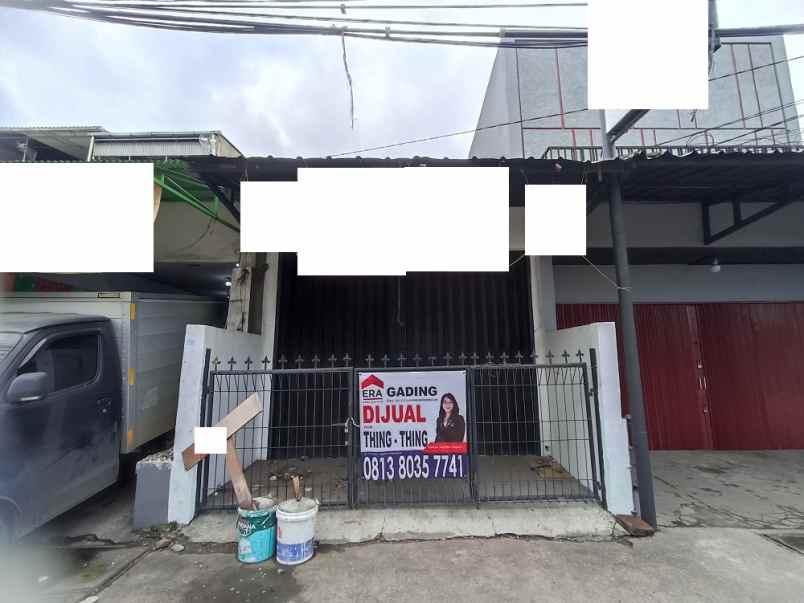dijual ruko gudang kantor jl kramat jaya raya semper