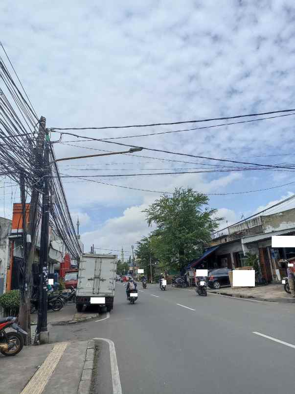dijual ruko gudang kantor jl kramat jaya raya semper