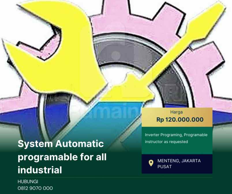 dijual ruko gudang kantor menteng