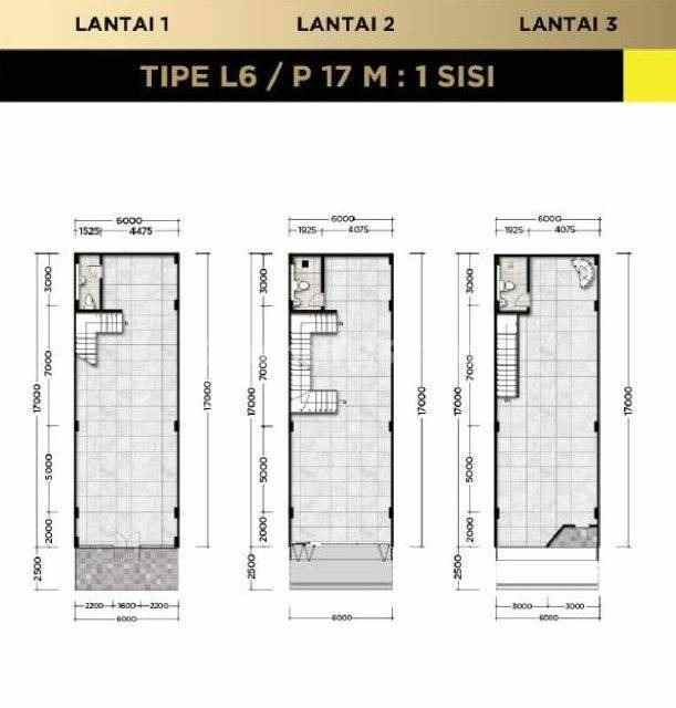 dijual ruko gudang kantor new east jgc jakarta