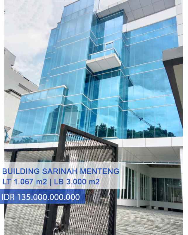 dijual ruko gudang kantor sarinah menteng jakarta pusat