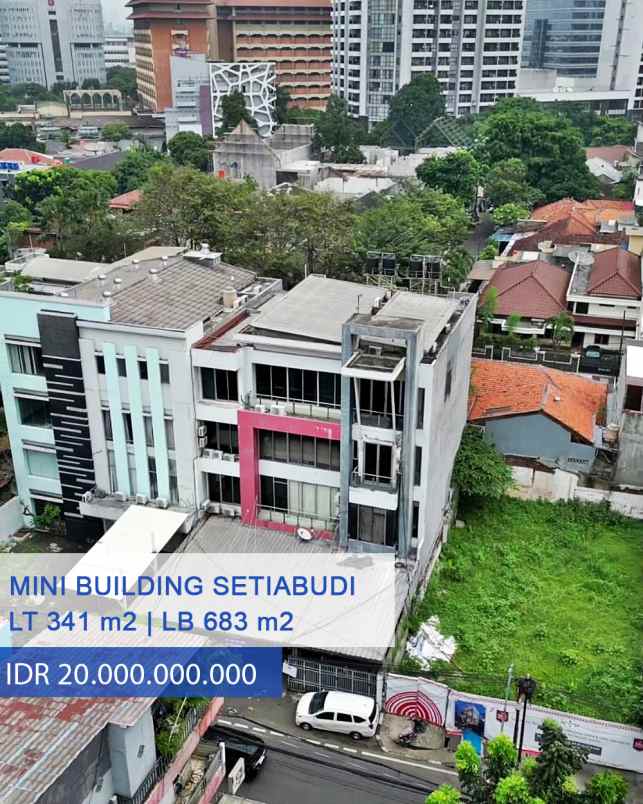 dijual ruko gudang kantor setia budi jakarta selatan