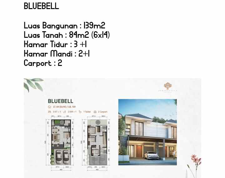 dijual ruko gudang kantor springville residence