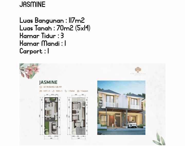 dijual ruko gudang kantor springville residence