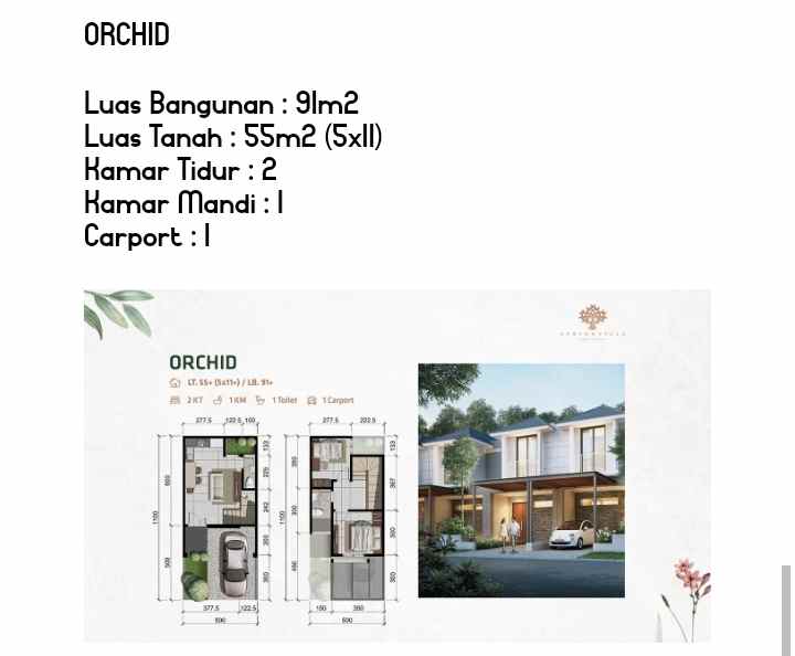 dijual ruko gudang kantor springville residence