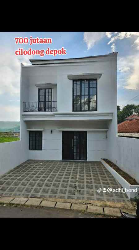 dijual rumah 2 lantai di kalibata cilodong depok