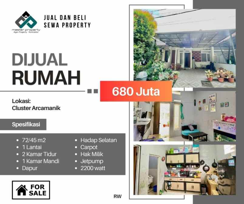 dijual rumah arcamanik