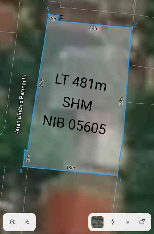 dijual rumah bintaro