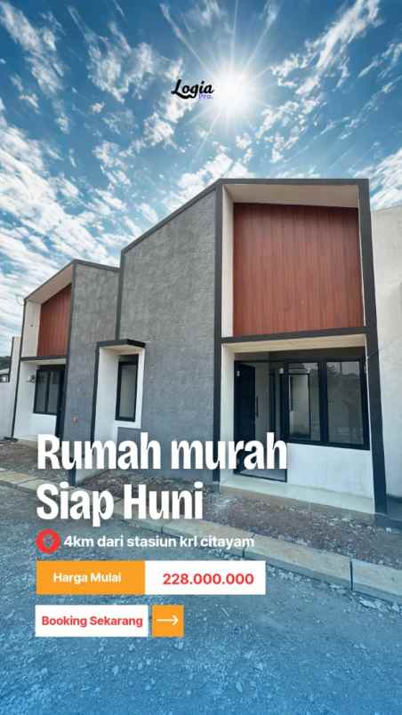 dijual rumah bojong gede