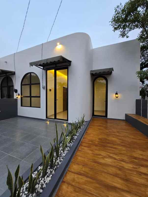 dijual rumah cantik siap huni di graha harapan bekasi