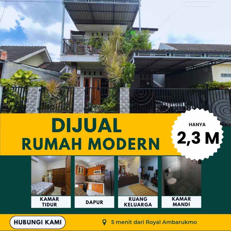 dijual rumah caturtunggal depok sleman