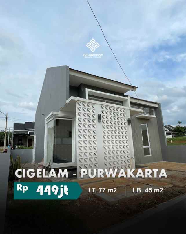 dijual rumah cigelam