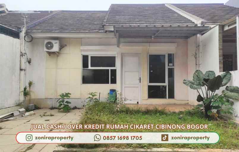 dijual rumah cikaret cibinong bogor