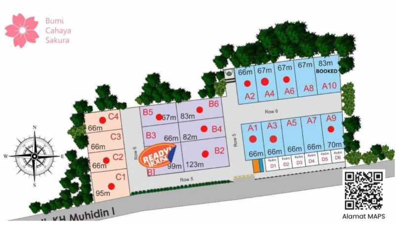 dijual rumah cilebut tanah sereal bogor