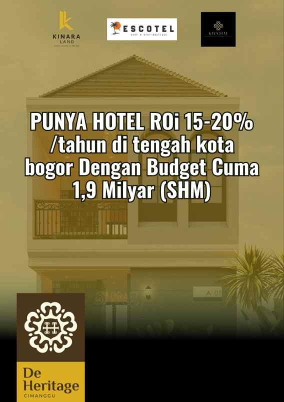 dijual rumah cimanggu