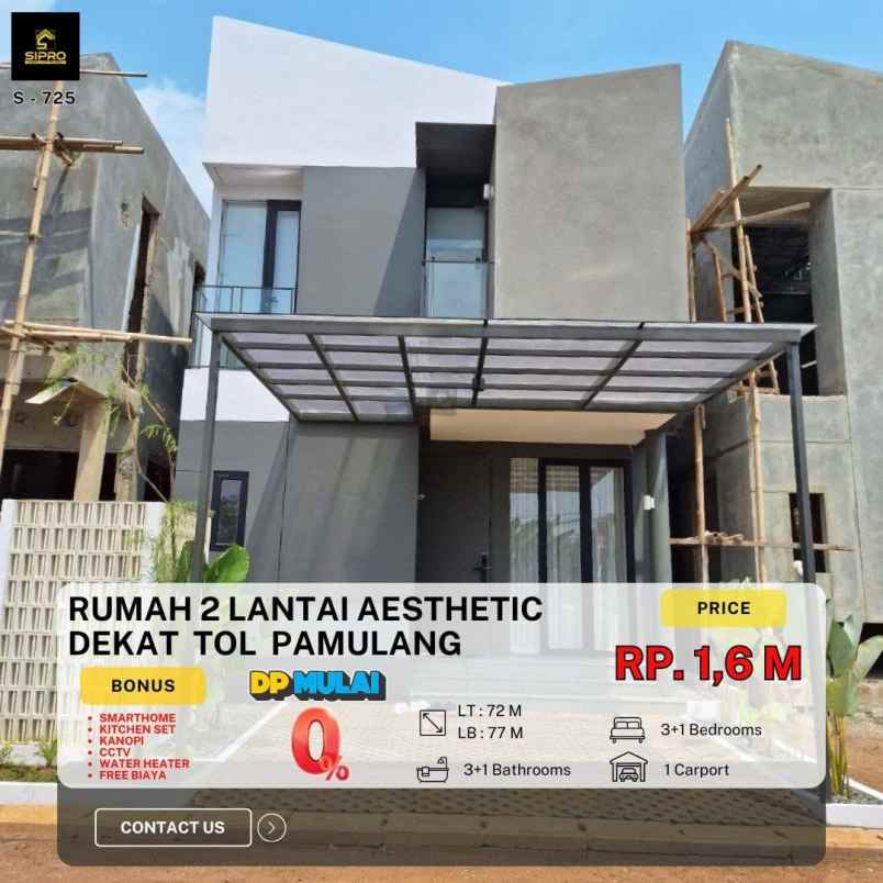 dijual rumah ciputat tangsel