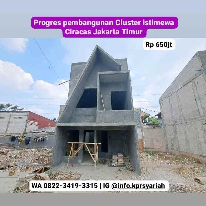 dijual rumah ciracas