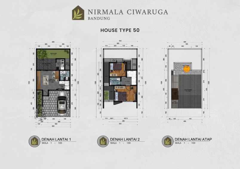 dijual rumah ciwaruga